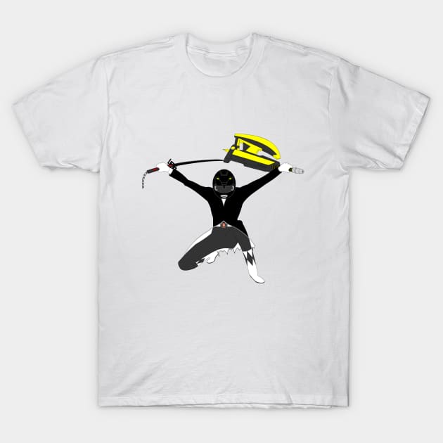 Black Ranger Bankai Power T-Shirt by Crofton_D